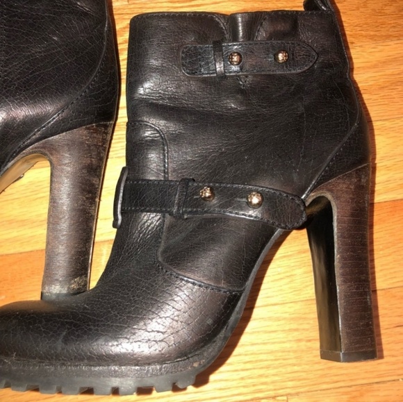 Tory Burch brown booties! - Picture 3 of 4